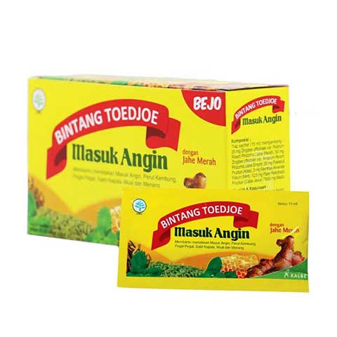 BINTANG TOEDJOE MASUK ANGIN SACHET 6X15M